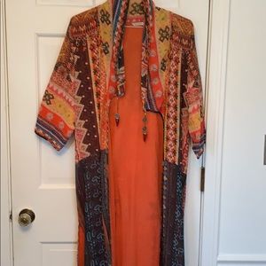 Soft surroundings Canaria kimono topper small